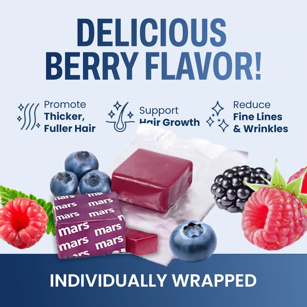 Hair Growth Accelerator Soft Chews: Powered by Lustriva - Image 3