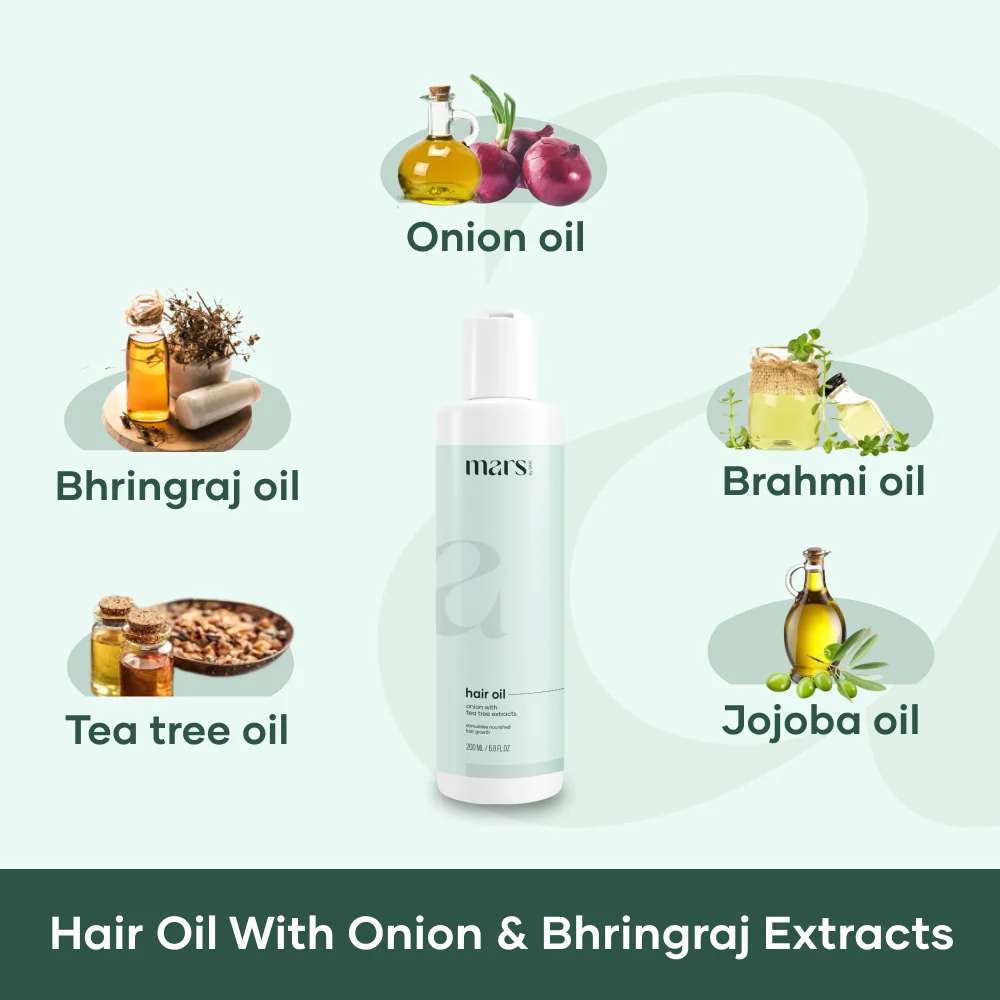 Hair Growth Max Combo: Rosemary Serum, Biotin Tablets & Onion Hair Oil - Image 4