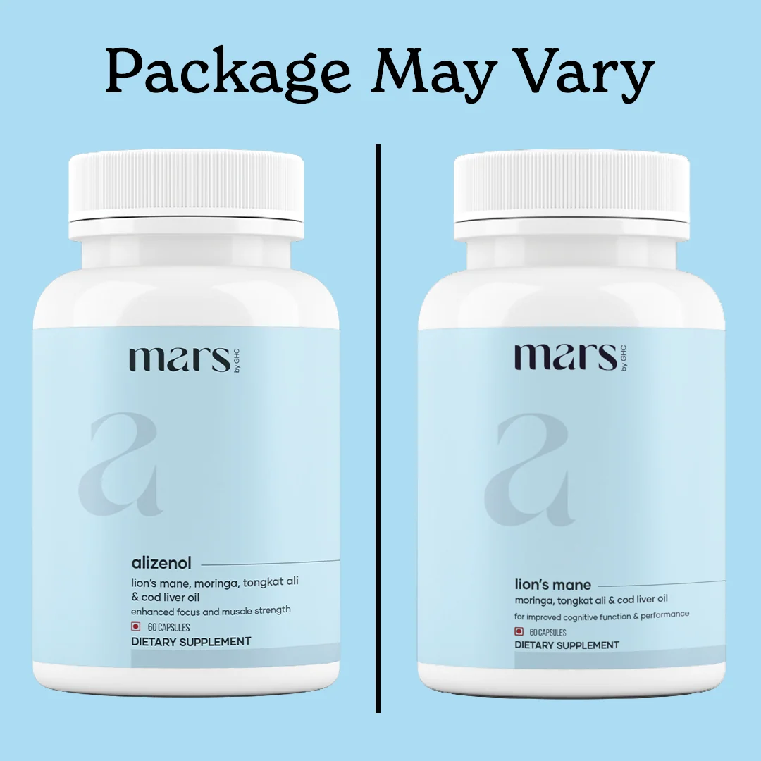 Mars Alizenol Capsules with Lion’s Mane, Tongkat Ali & Cod Liver Oil - Drive, Stamina & Testosterone Support - Image 15