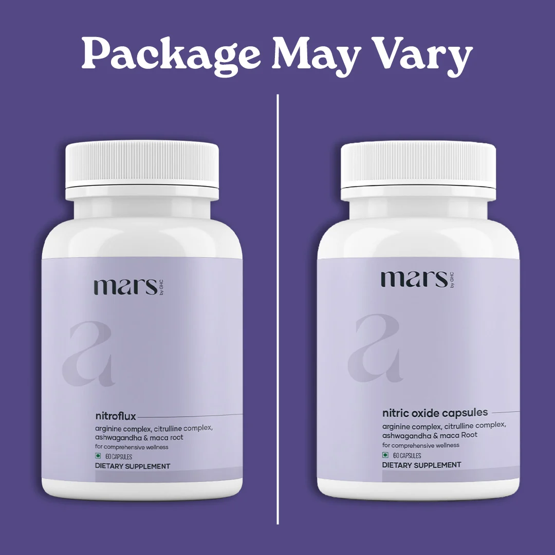 Mars NitroFlux Capsules with L-Arginine, L-Citrulline & Adaptogens – Blood Flow, Pump & Performance Support (60N) - Image 15