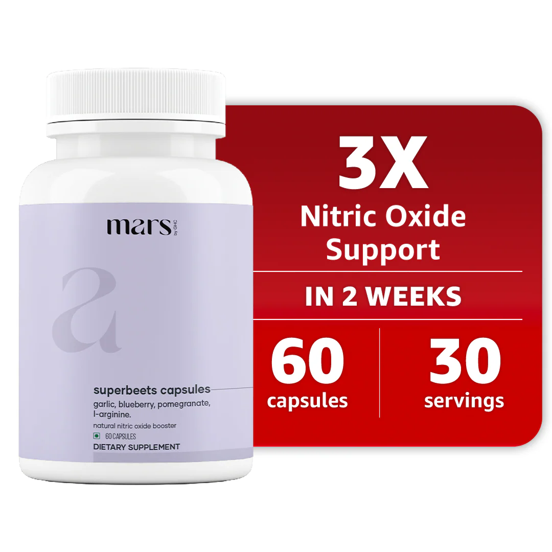 Mars SuperBeets: A Beetroot & L-Arginine-Powered Nitric Oxide Booster