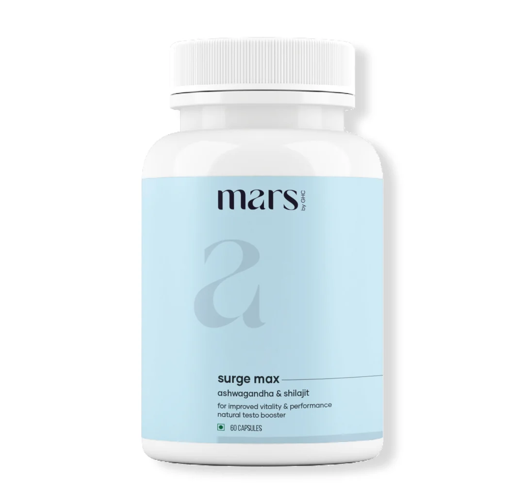 Mars TestBoost Max: Clinically Studied Ashwagandha & Shilajit Mix