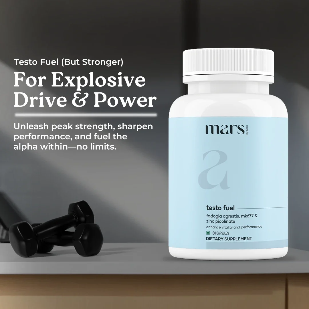 Mars Testo Fuel: Powered with Fadogia Agrestis, MK677, & Zinc Picolinate - Image 2