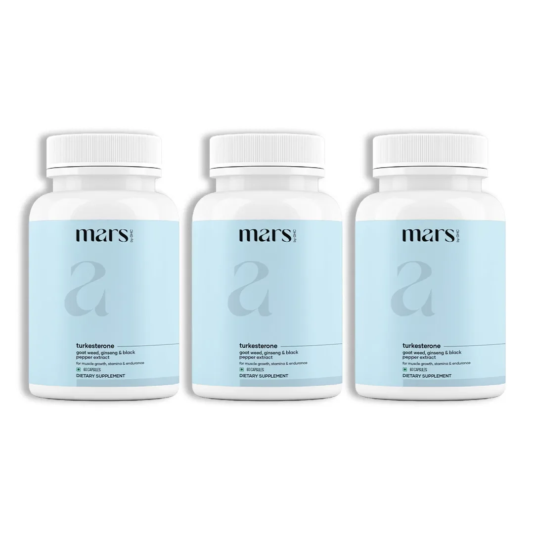 Mars Turkesterone Caps: A Natural Testosterone Support With Goat Weed, Ginseng - Image 3