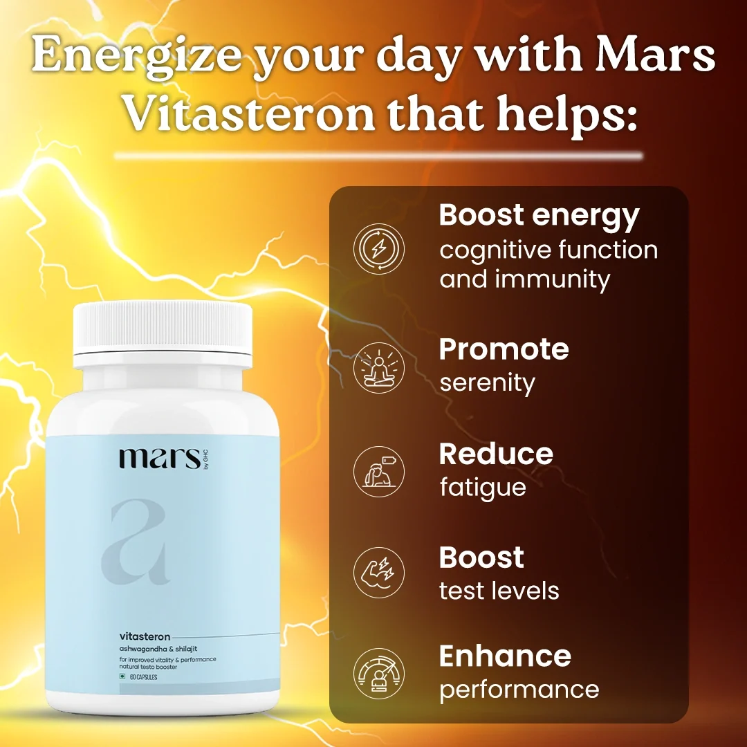 VitaSteron : Powered for Testosterone Levels, Muscle Gains & Overall Male Vitality - Image 4